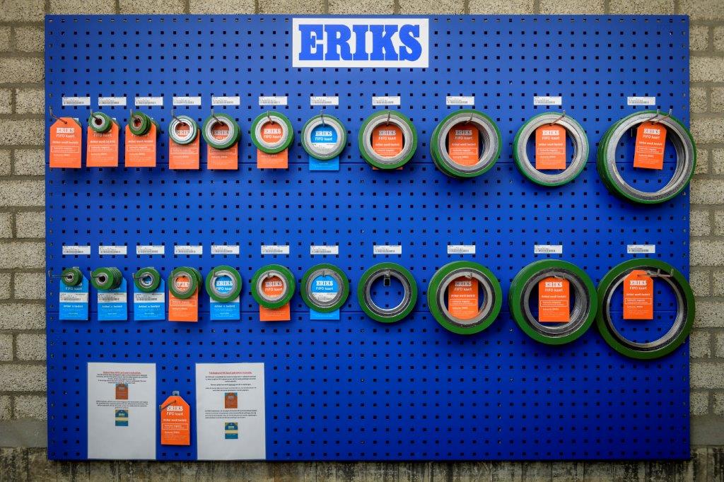 board with stock items