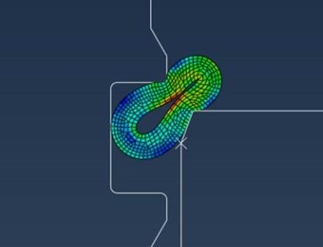 Darstellung des Zusammenbaus einer Dichtung