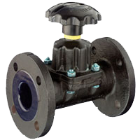 Saunders diaphragm valves